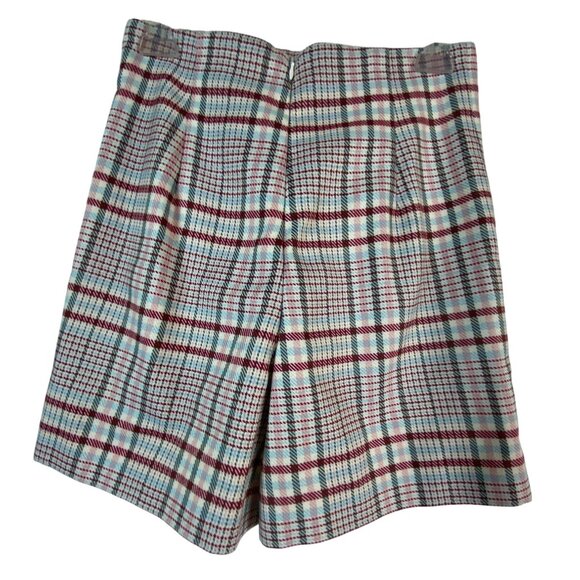 Agnes & Bonni Plaid Womens‎ Shorts Size Medium Preppy Classic Classic School Y2K - Picture 2 of 5